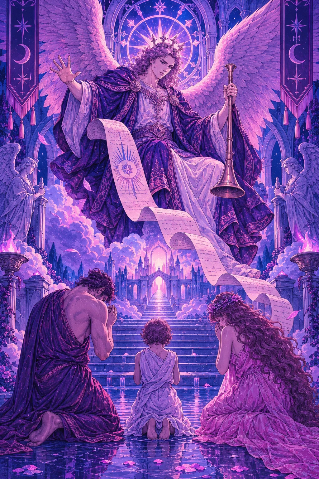 Judgement — original Sonam Zangmo Tarot illustration
