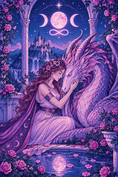 Strength — Sonam Zangmo Tarot illustration