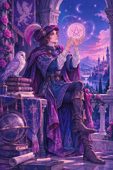 Page of Pentacles — Sonam Zangmo Tarot illustration